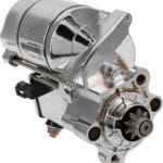 Bikers Choice 81-22 XL Chrome 1.2KW Starter “Because ‘Push Start’ Is Not a Personality Trait”